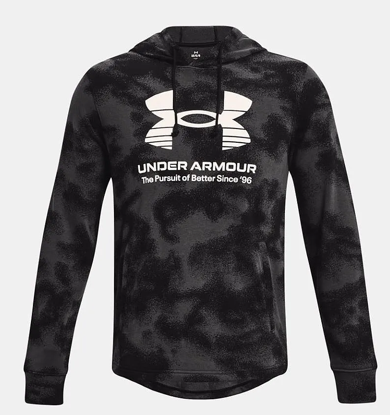 sudadera Under Armour Rival Terry - Black/Jet Gray - men´s