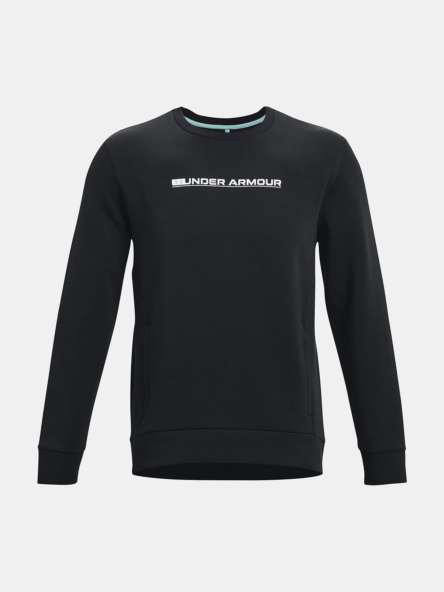 sudadera Under Armour Summit Knit Crew - Black - men´s