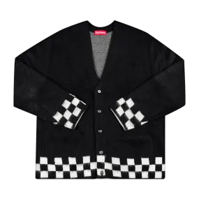 Supreme Brushed Checkerboard Cardigan