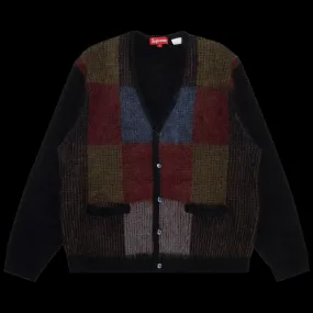 Supreme Brushed Grid Cardigan