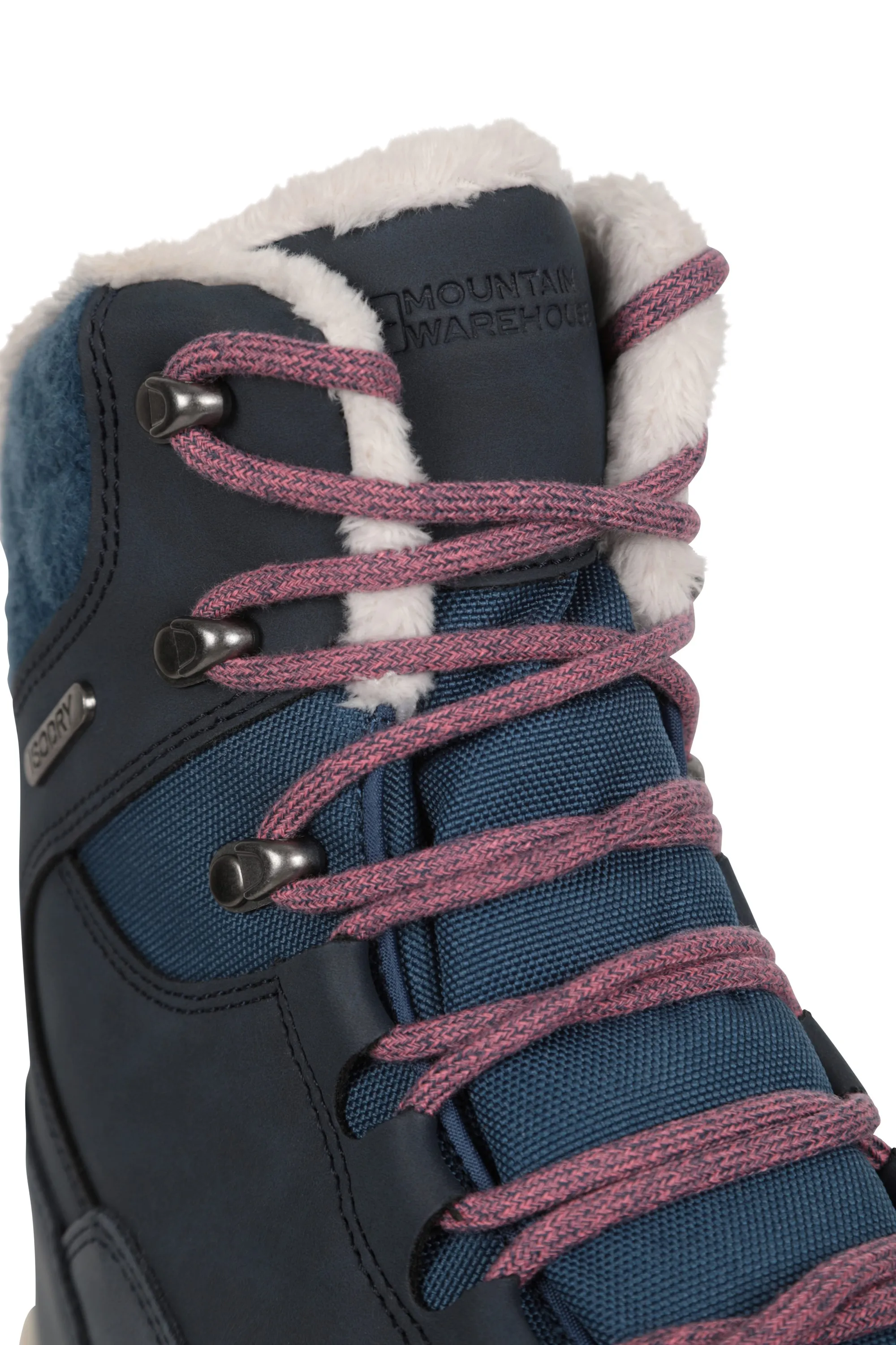 Tundra botas de nieve impermeables para mujer