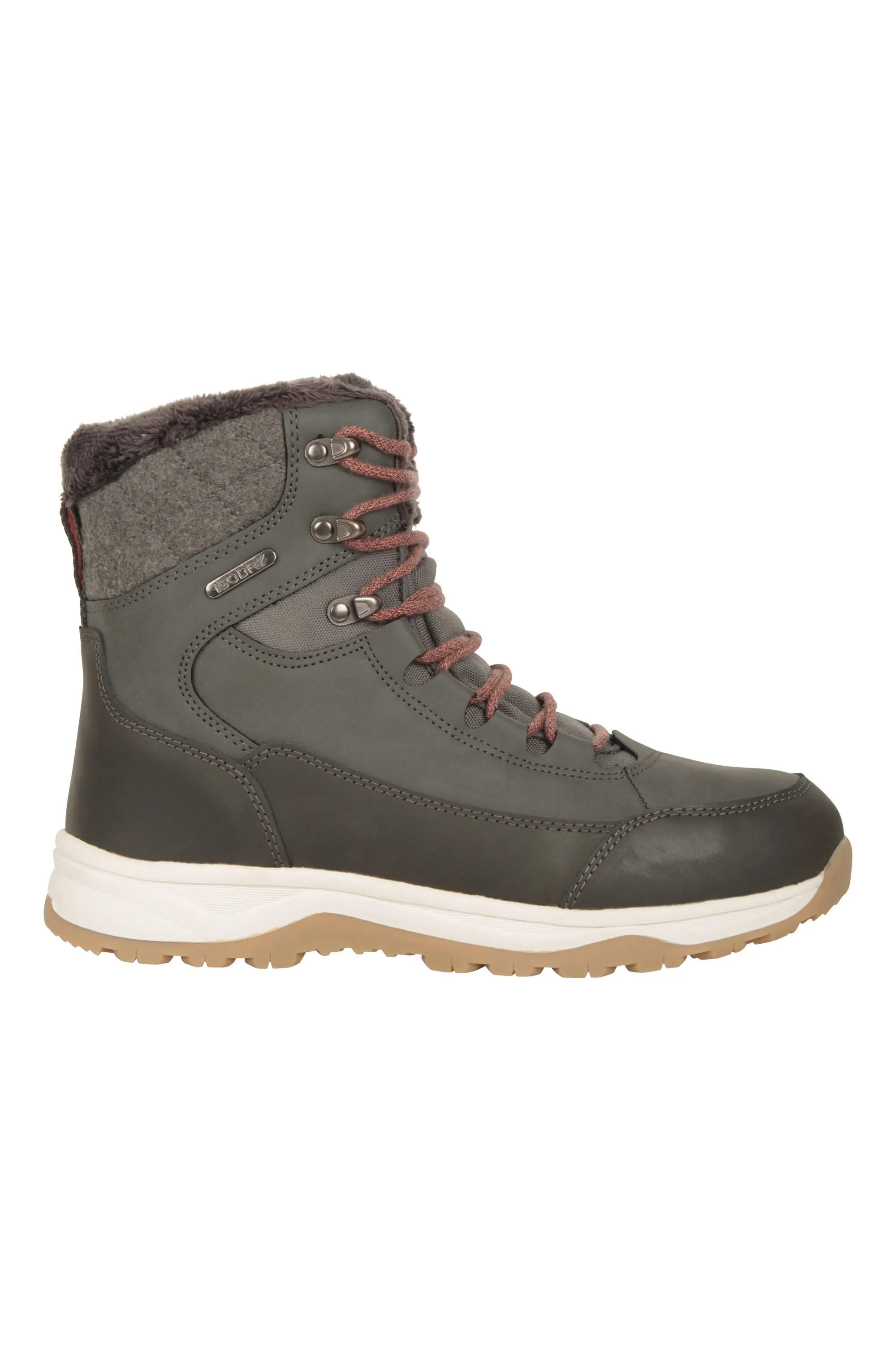 Tundra botas de nieve impermeables para mujer