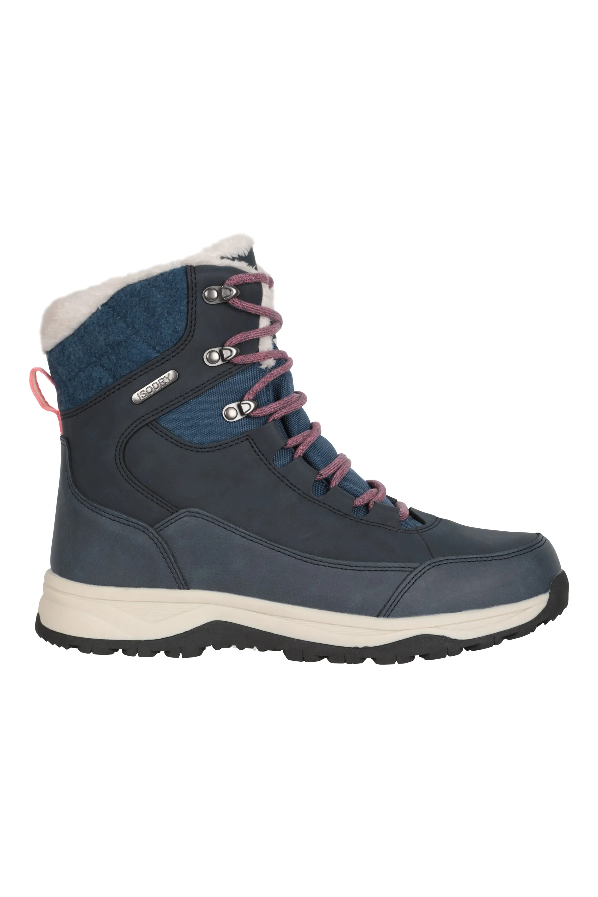 Tundra botas de nieve impermeables para mujer