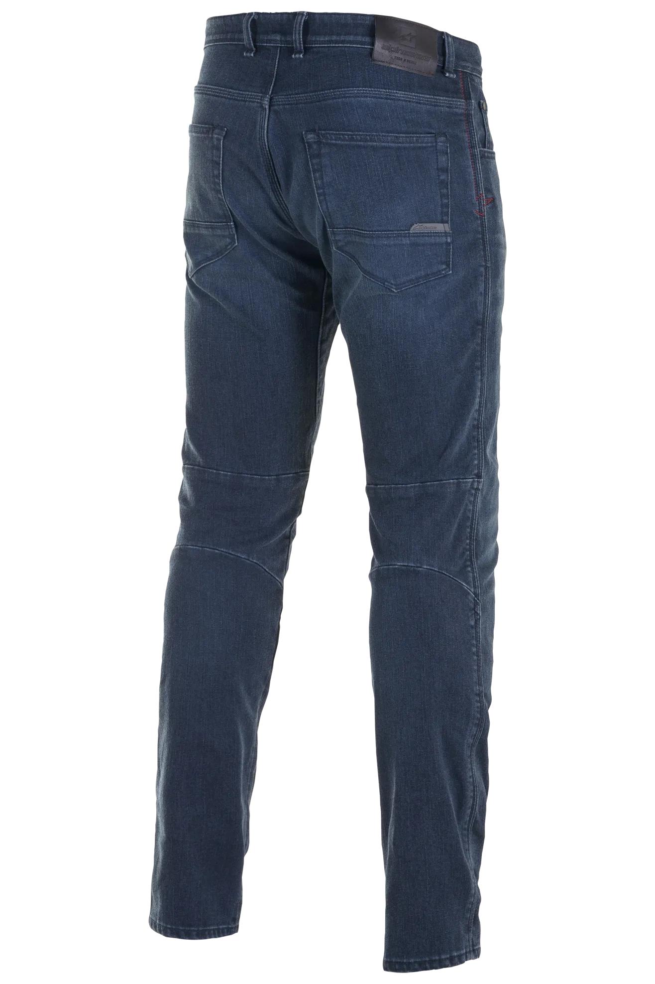 Vaqueros de Moto Alpinestars Radium Plus Denim Azul oscuro Desgastado