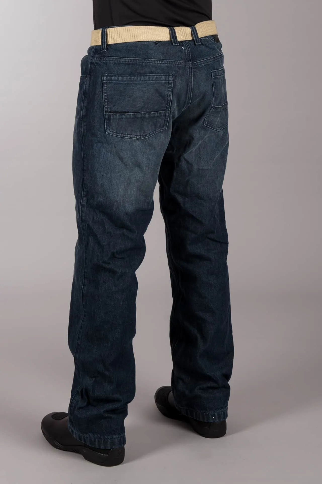 Vaqueros de Moto Klim K Fifty 1 Tall Denim Azul Oscuro