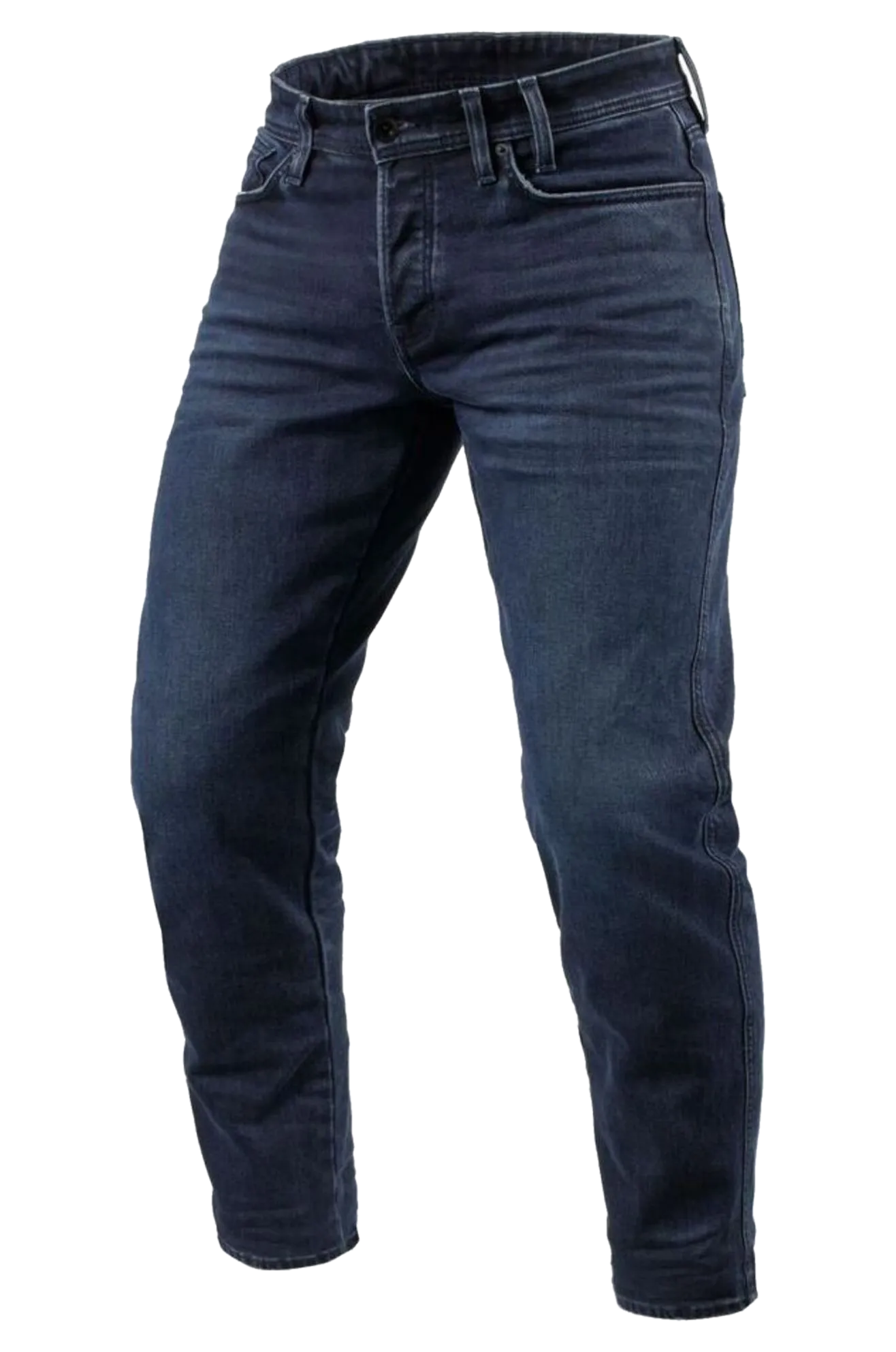 Vaqueros de Moto Ortes TF Azul Oscuro-Negro