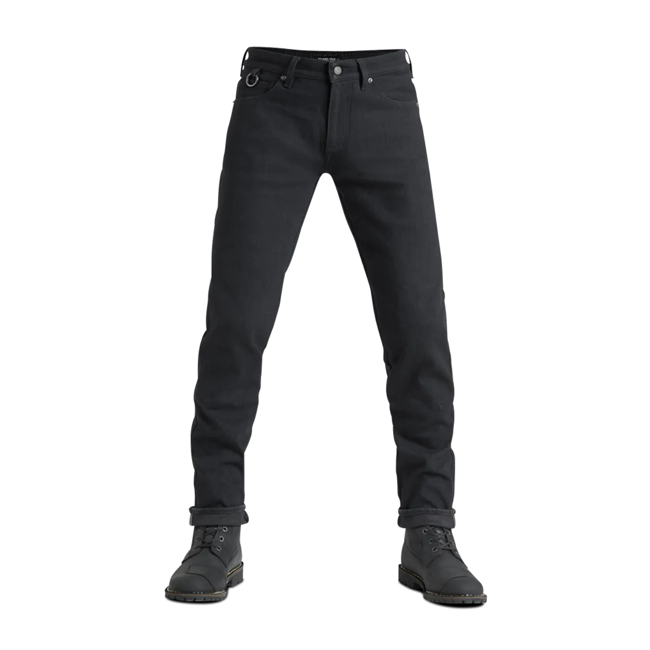 Vaqueros de Moto Pando Moto Steel Black 02 Negros