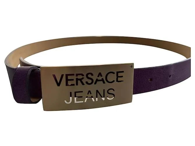 Versace Cinturones Púrpura 