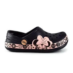 Zueco de Playa para Niños Minnie Black